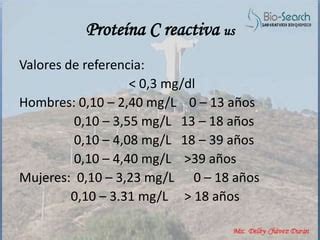 Pcr Valor Normal