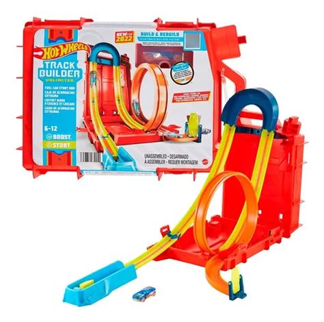 Hot Wheels Pista Caixa De Acrobacias Extrema Mattel Hdx78 Parcelamento Sem Juros