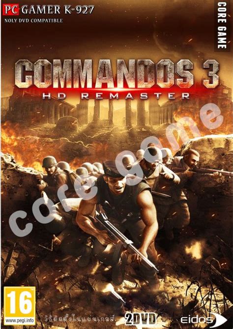 Commandos 3 Hd Remaster แผ่นและแฟลชไดร์ฟ เกมส์ คอมพิวเตอร์ Pc และ โน๊ต