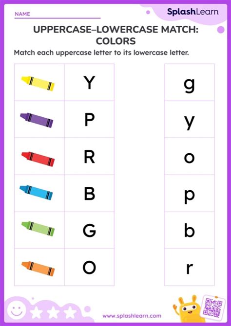 Match Uppercase And Lowercase Letters 13 Worksheets Free