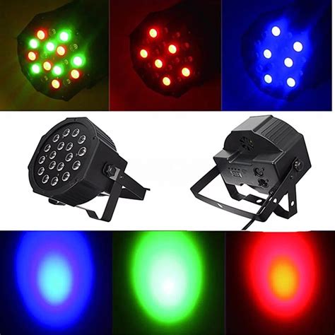 Aimihuo Dmx Strobe W Led Rgb Stage Par Light Dj Lighting Club