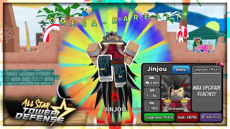 New Secret Unreleased Unit 6 Jinjou Showcase All Star Tower Defense