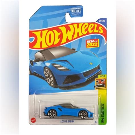 Hot Wheels Toys Hot Wheels Hw Exotics Blue Lotus Emira For