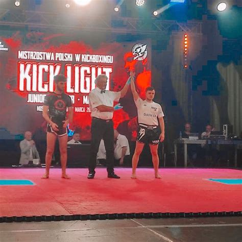 Mamy To Tytu Mistrza Polski Zdobyty Przez Zawodnika Kickboxing Club