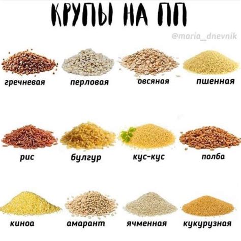 Какие крупы лучше всего включать в рацион правильного питания? ОТКРЫТЬ ...
