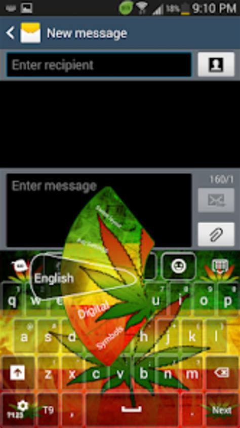 Android 용 Rasta Weed Keyboard 다운로드