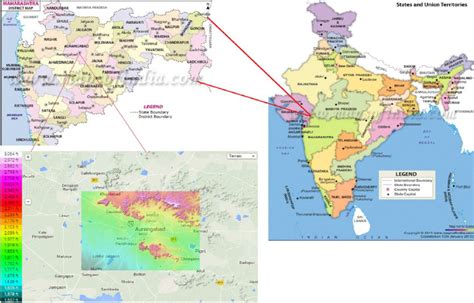 Location Of The Study Area Aurangabad Download Scientific Diagram