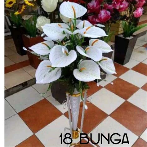 Jual Bunga Aron Panda X Tanpa Vas Shopee Indonesia