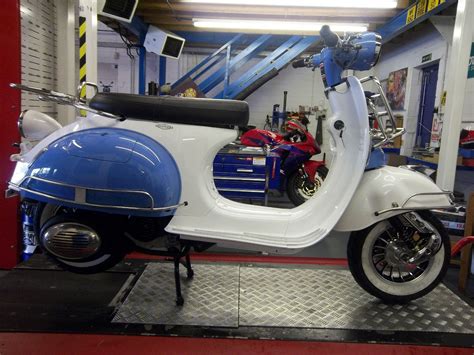 AJS Modena 50 Cc Scooter 1950 S Vespa Shape Mod Moped