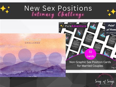 Sex Challenge Tracker Sex Position Game Last Minute Hot Etsy