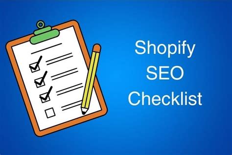 The Complete Shopify Seo Checklist From Agency Experience