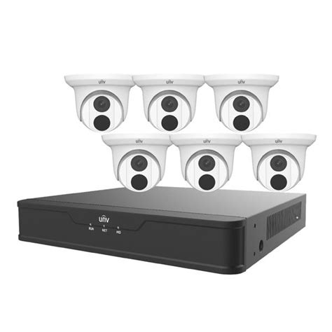 Comprehensive Unv Mp Turret Ip Camera Surveillance Kit High Quality