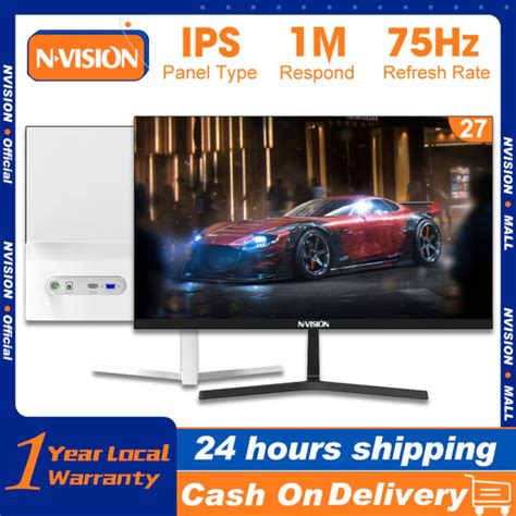 Nvision 27 Inch Monitor Gaming Monitor Pc Computer Monitor Ips Panel