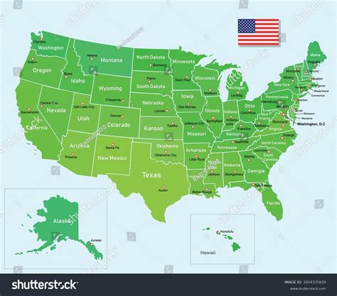 Vector Image United States Regions Map Stock Vector (Royalty Free ...