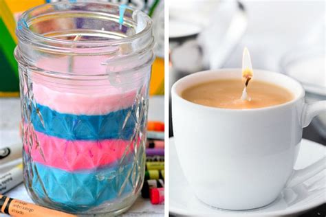 20 Beautiful DIY Candles You Can Easily Make at Home FI - Sparkles of ...