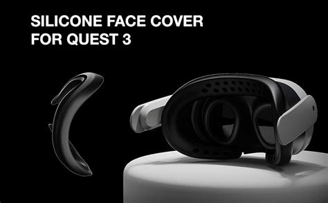 Apexinno Vr Silicone Face Pad Cover For Meta Quest 3