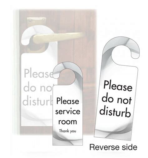 Please Do Not Disturb Door Sign Pack 10pcs Hanging Sign Hotel Guest