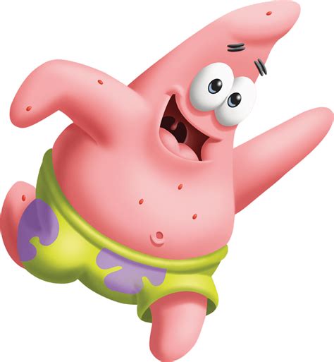 Patrick Star Running Transparent Png Stickpng