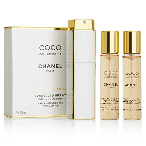 Chanel Coco Mademoiselle Edp Twist Spray Purse Spray Set