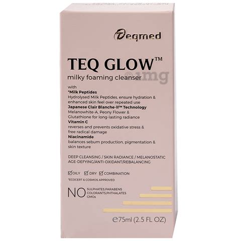 Teq Glow Milky Foaming Cleanser Buy Tube Of 750 Ml Face Wash At Best Price In India 1mg