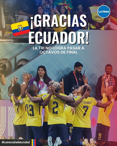 La Hora Ecuador on Twitter SIMPLEMENTE GRACIAS LaTri nos llenó