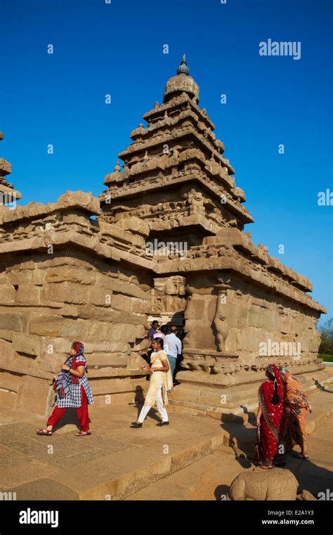 India Tamil Nadu State Site Of Mahabalipuram Mamallapuram Listed