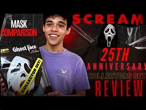 Scream Th Movie Anniversary Collectors Set Ghostface Mask Review