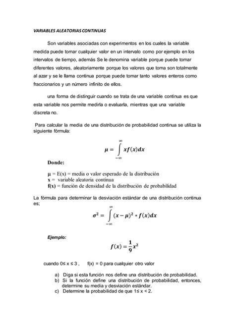 Distribuciones De Probabilidad Pdf