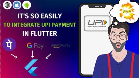 How To Integration Upi Payment In Flutter App Youtube