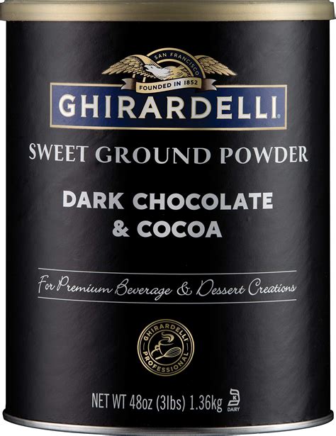 Amazon Ghirardelli Majestic Premium Cocoa Powder Ounce Can