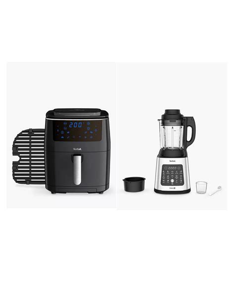 Tefal In Air Fryer And Perfectmix Cook Food Blender Bundle Drawn