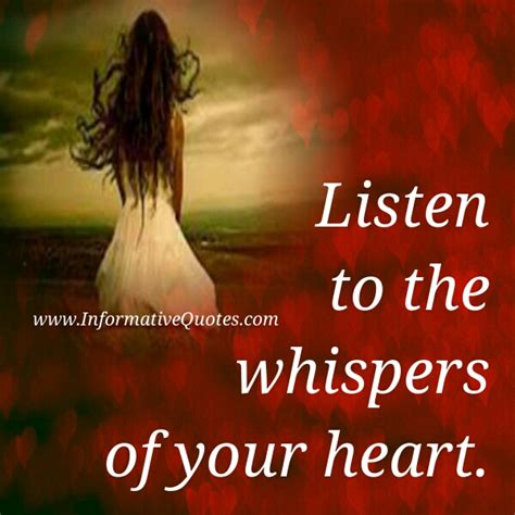 Quotes Of The Heart Whispers. QuotesGram