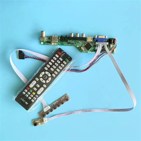 Kit For Ltn At Remote Vga Controller Board Driver Lcd Led