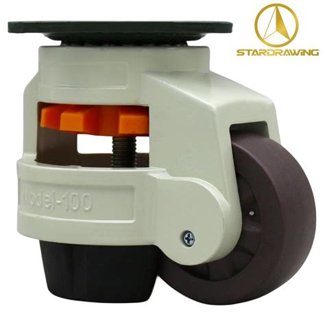 Stardrawing 750kg Leveling Adjustable Casters Wheels OEM ODM Available