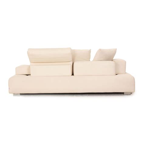 Cremefarbenes Drei Sitzer Sofa Aus Stoff Von Br Hl Fields Bei Pamono Kaufen