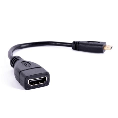 Купить 6-дюймовый 6\'\ ' микро hdmi типа d мужчин к hdmi тип женский ...