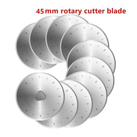 Cinglen Mm Mm Pcs Steel Circular Rotary Cutter Refill Blades