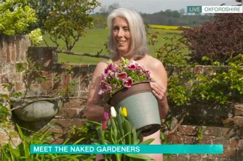 Naked Gardeners Stun This Morning Fans As They Hide Behind Plant Pots