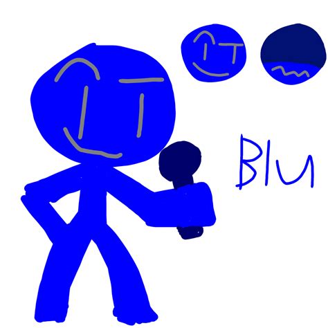 Blu in Fnf by tshiikbs777 on DeviantArt