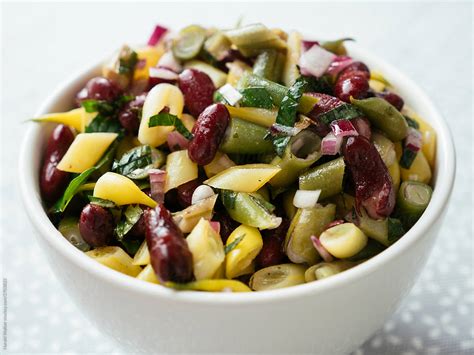 Bean Salad By Stocksy Contributor Harald Walker Stocksy