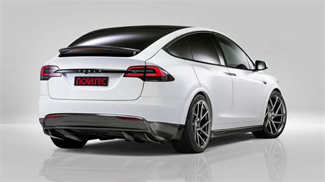 Novitec Offre Un Discret Kit Carrosserie Au Tesla Model X