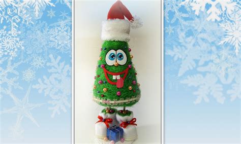 Елка на ножках поделка своими руками - 85 фото