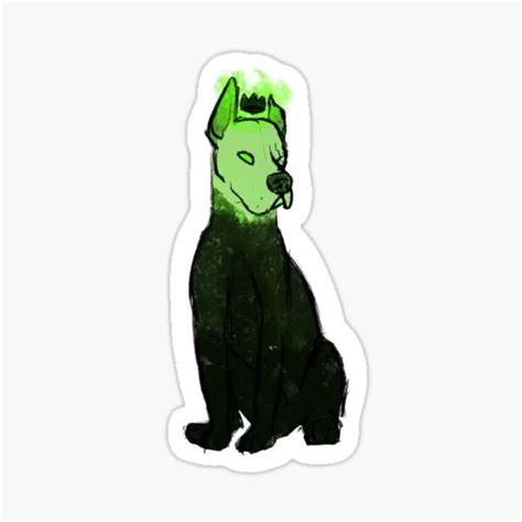 "Pariah Dark dog Danny Phantom" Sticker for Sale by Imbecille | Redbubble