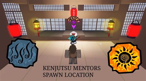 New Kenjutsu Mentors Locations How To Get Kenjutsu Mentor Shindo Life Youtube