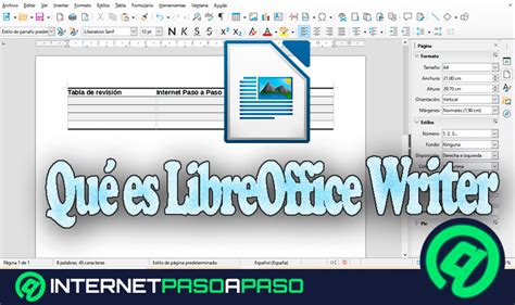 Libreoffice Writer Qu Es Caracter Sticas