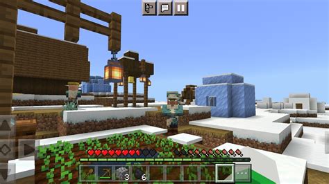 Деревня и крутые шахты(Майнкрафт) - YouTube