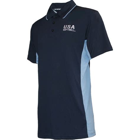 Usa Softball Umpire Polo Navy 1040 Official Gear