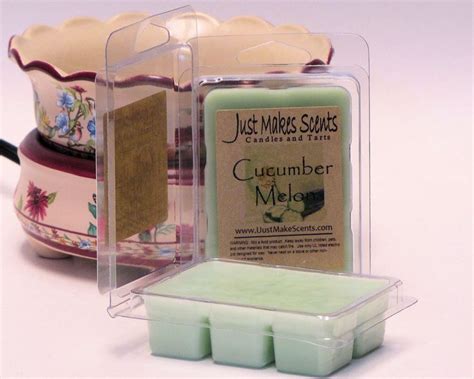 Cucumber Melon Wax Melts 2 Pack With Free Shipping Scented Wax Cubes Scentsy Type Wax Tarts Free