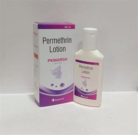 Permethrin 5 W V Lotion Packaging Type Bottle Packaging Size 60ml