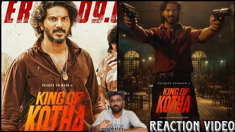 King Of Kotha Trailer Reaction Video In Tamil Dulquer Salmaan